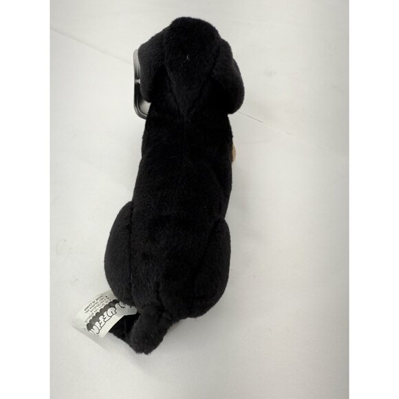 Vintage Stuffins Lumpy’s Gang 1997 Black Bean Bag Dachshund  License NO. K-9 - Picture 4 of 10